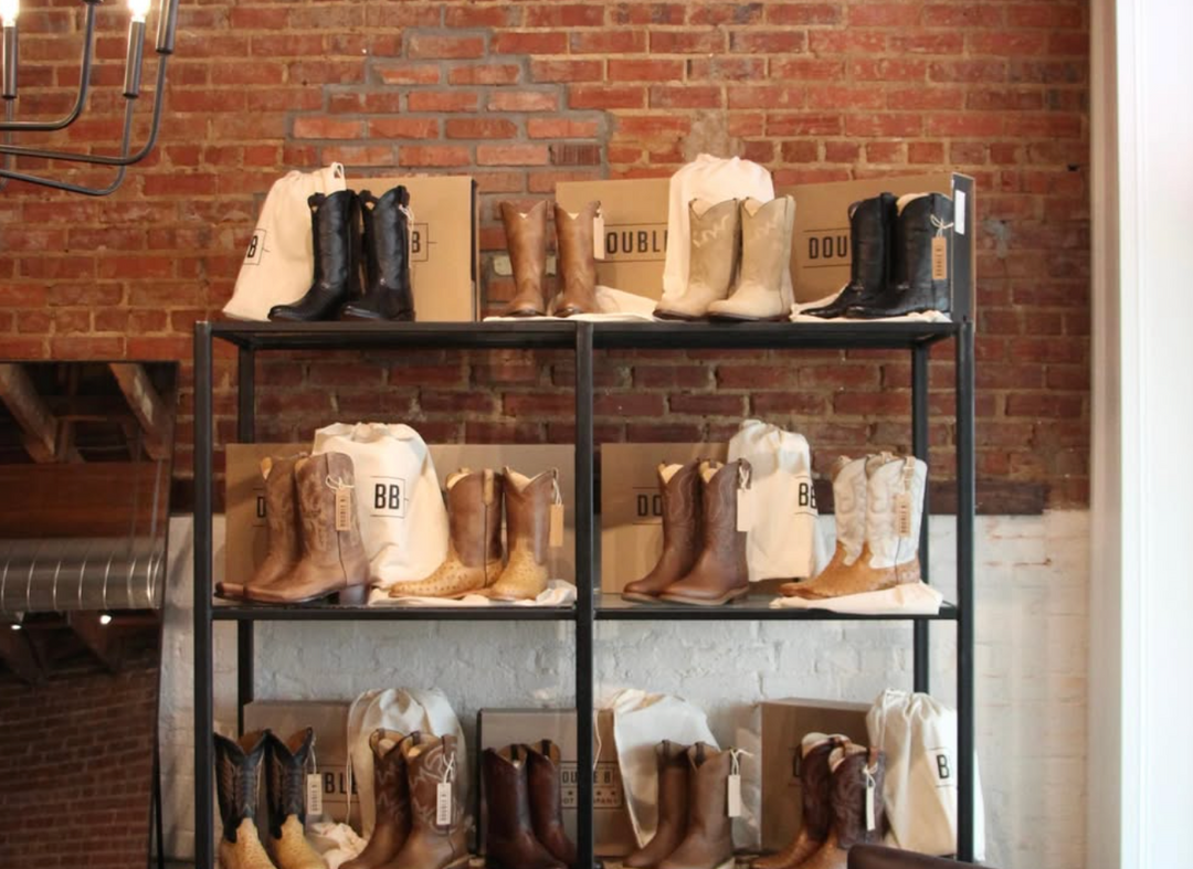 Our First Double B Boot Shop